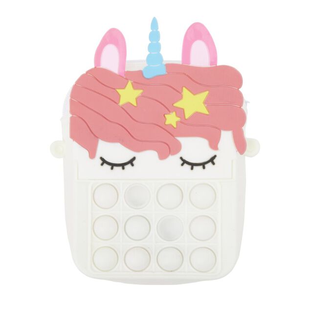 Sacoche licorne multicolore
