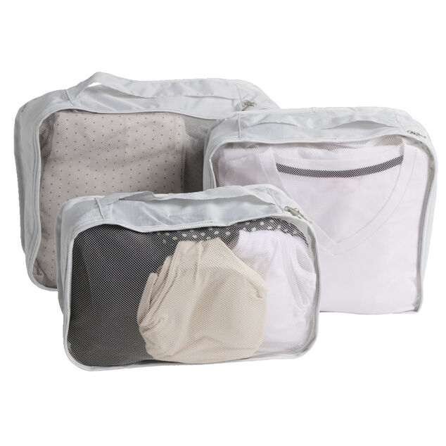 Pochette organisateur de valise 3 tailles assorties S/M/L (2 modèles)