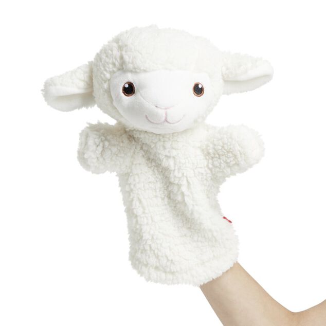 Marionnettes &agrave; main en polyester 14x16xH30cm