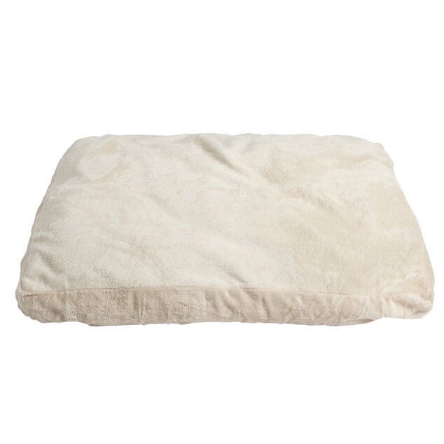 Couchage chien XL tissu beige 80x110cm