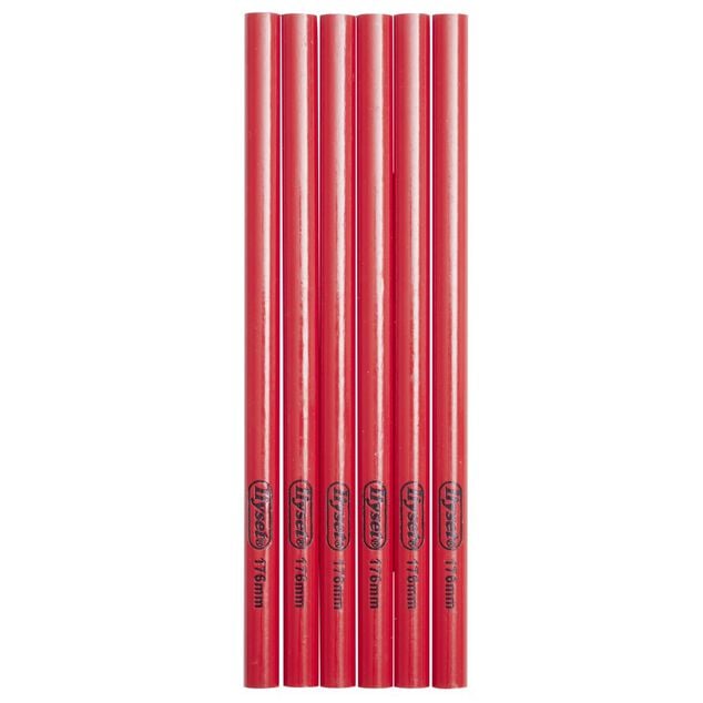 Crayon à papier en bois x6