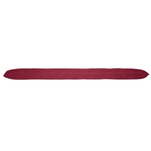 Boudin de porte c&ocirc;tel&eacute; polyester couleur unie &Oslash;10x90cm (3 mod&egrave;les)