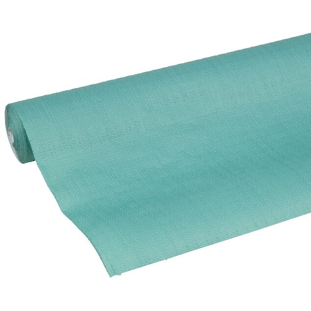 Nappe en papier gaufré vert émeraude
