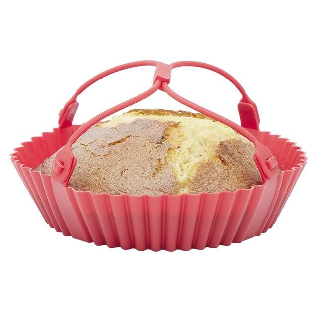 Plat de cuisson silicone multiusage silicone rouge