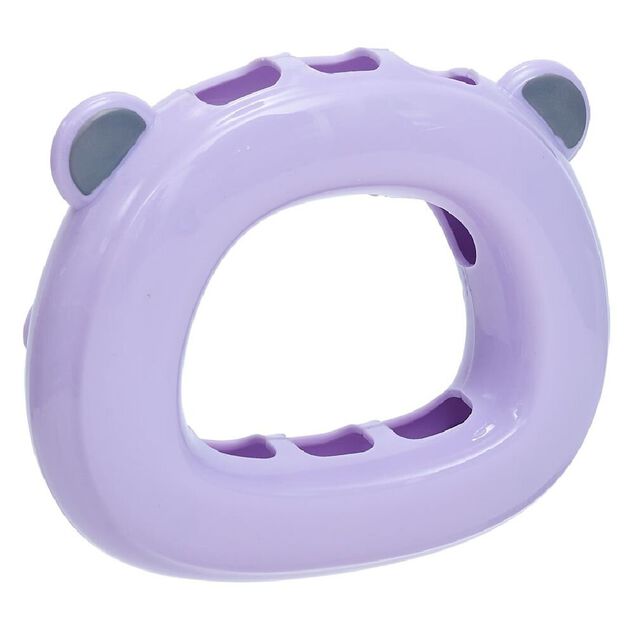 Support 3 brosses à dents enfant violet