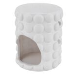 Br&ucirc;leur de parfum c&eacute;ramique bubble avec 4 galets de cire senteur vanille