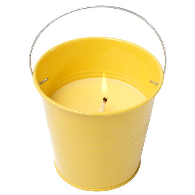 Bougie citronnelle seau
