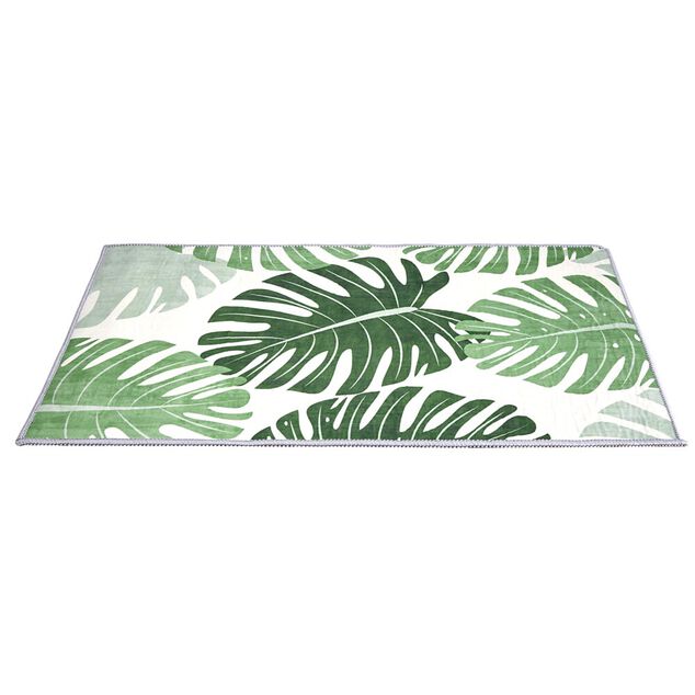 Tapis en velours motif végétal 50x80cm (2 modèles)