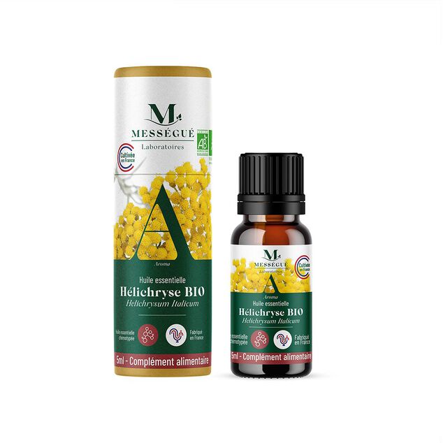 Huile essentielle h&eacute;lichryse bio Mess&eacute;gu&eacute; 5ml