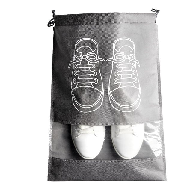 Sac &agrave; chaussures housse de voyage 1 paire 32x44cm