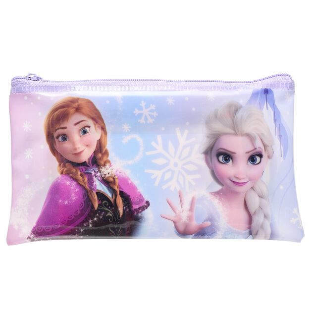 Trousse garnie La Reine des Neiges bleu et violet 18 pi&egrave;ces