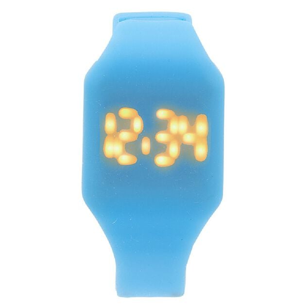 Montre touch Ultra plate bracelet silicone uni