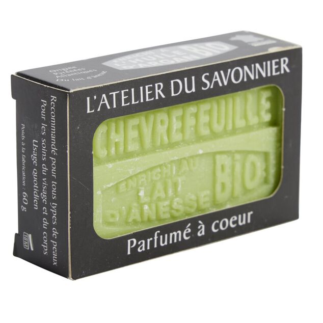 Savon au lait d'ânesse 60gr L'artisan Savonnier (plusieurs modèles)