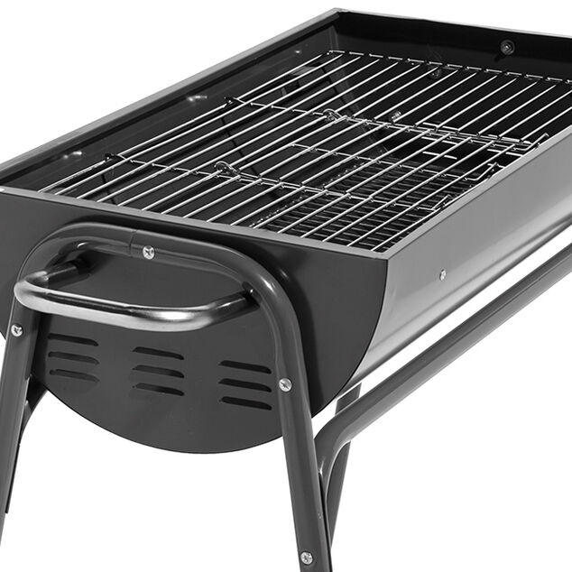 Barbecue &agrave; charbon acier Gordon 61x102xH86cm
