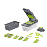 Mandoline et coupe-l&eacute;gumes 16 pi&egrave;ces