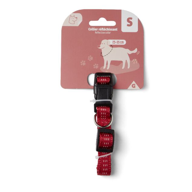 Collier r&eacute;flechissant pour petit chien - Taille S