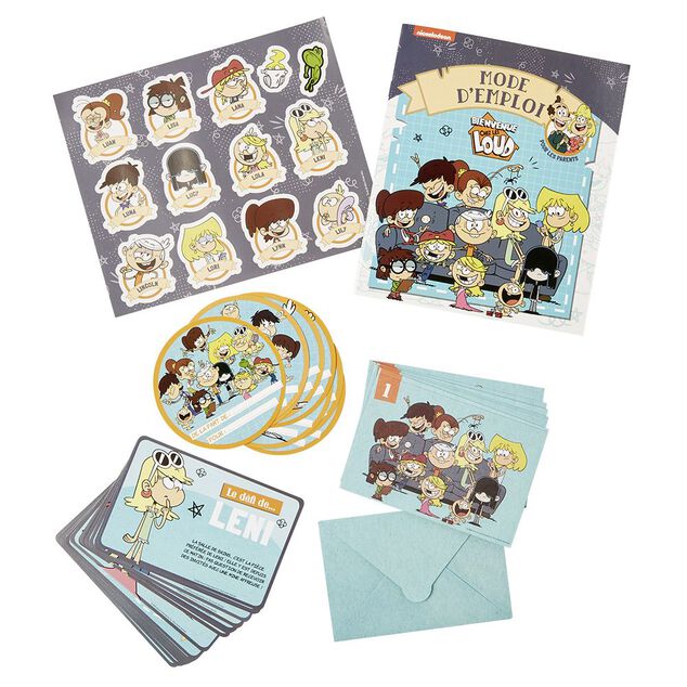 Pochette anniversaire Bienvenue chez les Louds Nickelodeon