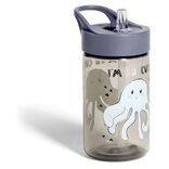 Gourde de camping pieuvre pour enfant plastique gris 43cl