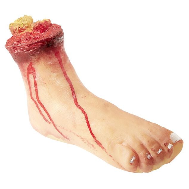 Faux pied en plastique