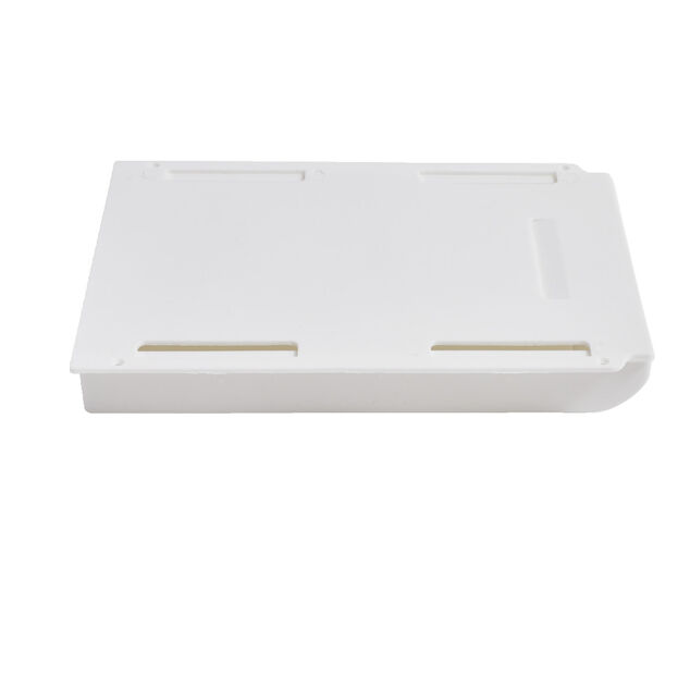 Tiroir de rangement adh&eacute;sif blanc 22x15x3,5cm