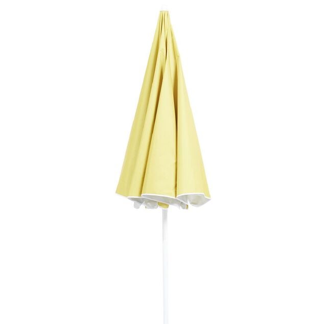 Parasol de plage jaune UV UPF50+ &Oslash;200xH209cm