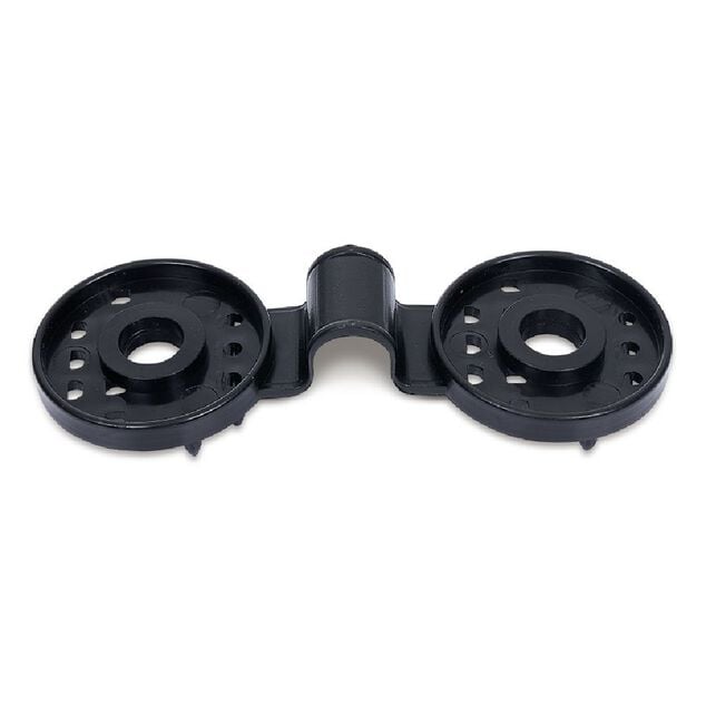 Clip fixation noir pour brise vue x20