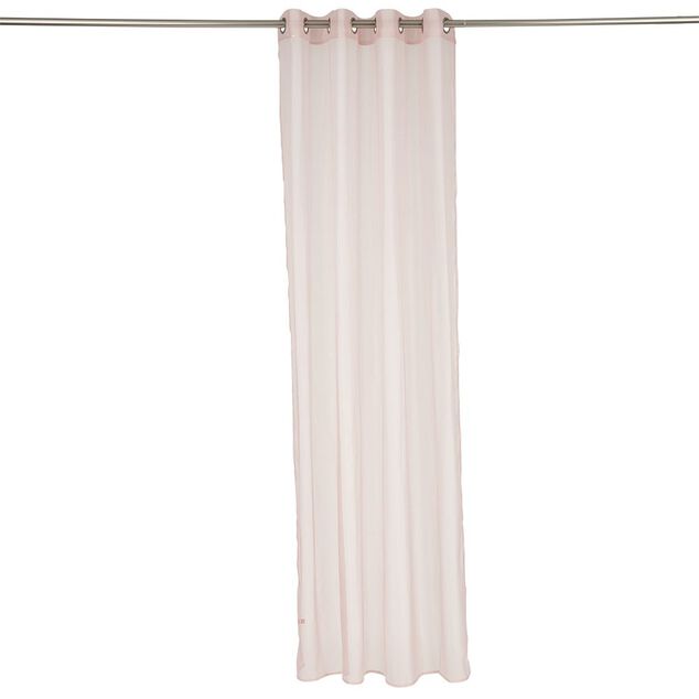 Voilage polyester 140x240cm rose