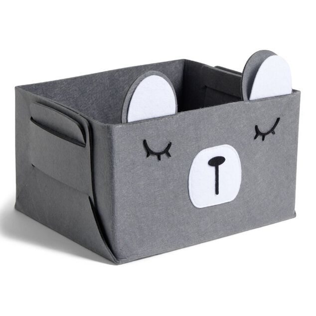 Pani&egrave;re de rangement pour enfant motif animal feutrine 4 mod&egrave;les