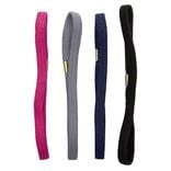 Bandeau &eacute;lastique uni x4