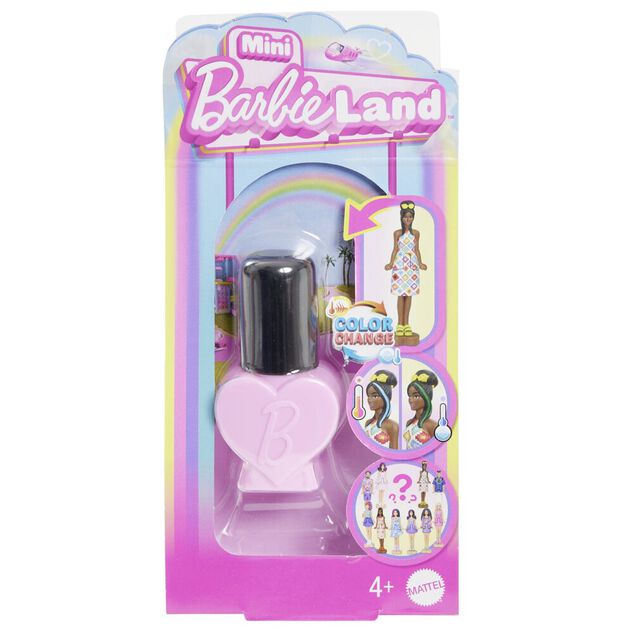 Barbie Mini Land Reveal vernis poup&eacute;e (5 mod&egrave;les)