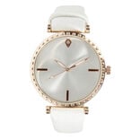 Montre femme cadran rond strass (2 mod&egrave;les)