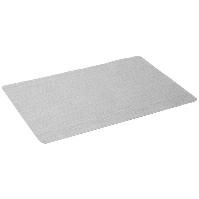 Set de table rectangulaire en plastique brillant 28,5x43,5cm (2 modèles)