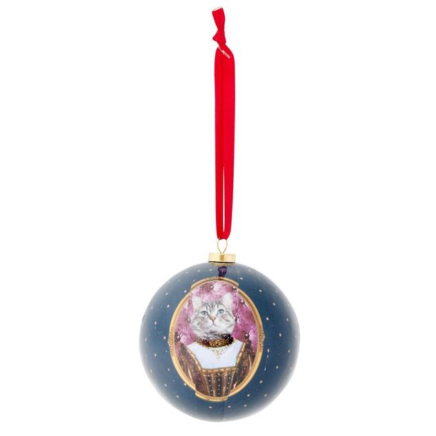 Boule de No&euml;l traditionnel vintage &Oslash;8cm - 3 mod&egrave;les