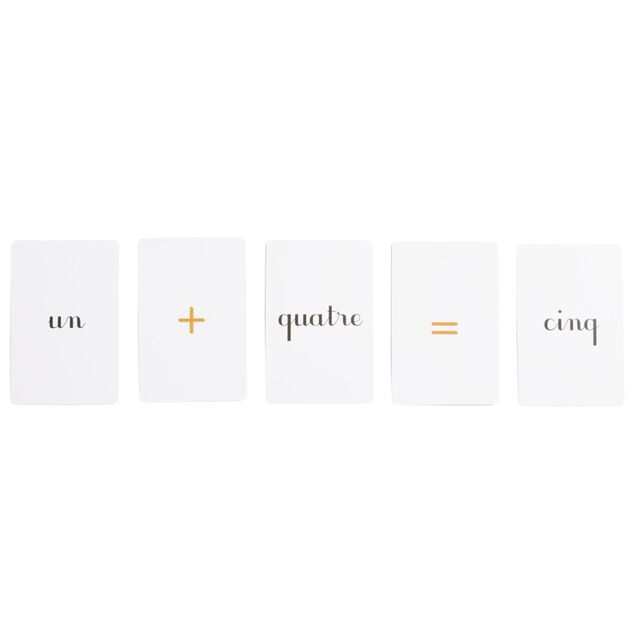 Jeu Montessori 108 cartes éducatives