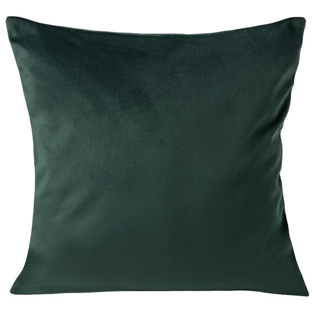 Housse de coussin velours 40x40cm bleu