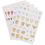 Stickers kawaii funny 5 feuillets