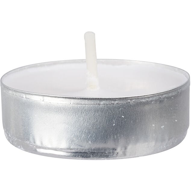 Bougie chauffe-plat blanche x100