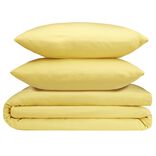 Parure de lit 2 personnes 240x220cm unie finition boutons (4 modèles)