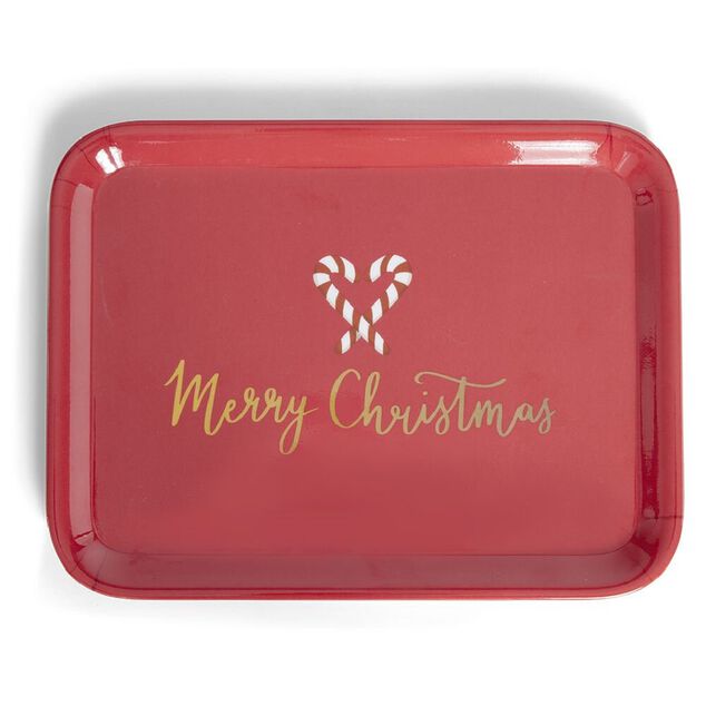 Plateau rectangulaire imprimé 29x22cm