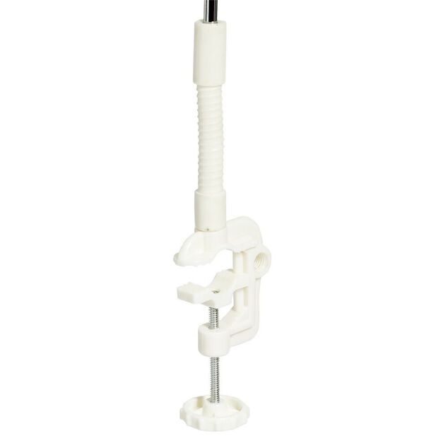Parasol de plage blanc et rose &Oslash;106xH80cm