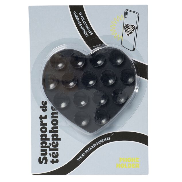 Ventouse t&eacute;l&eacute;phone silicone pour surface vitr&eacute;e (6 mod&egrave;les)
