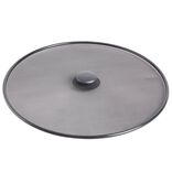 Couvercle anti-&eacute;claboussures acier &Oslash;33cm