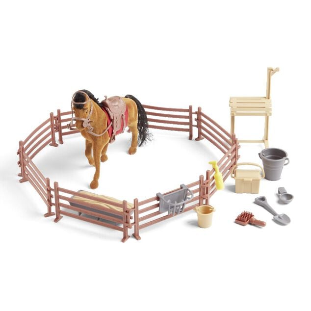 Ranch avec ses accessoires