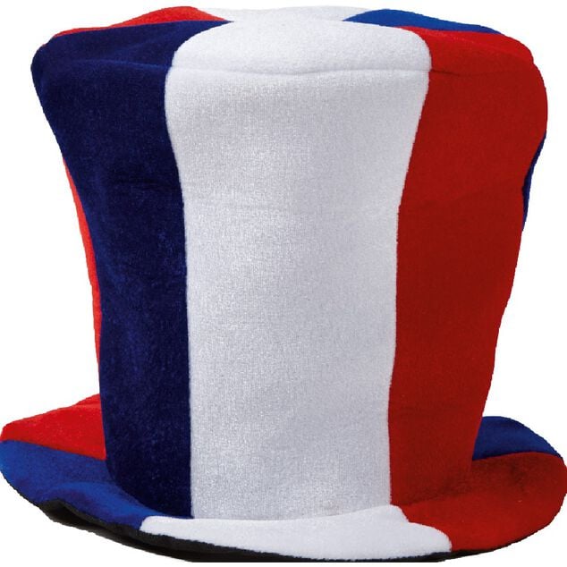 Chapeau haut de forme supporter France