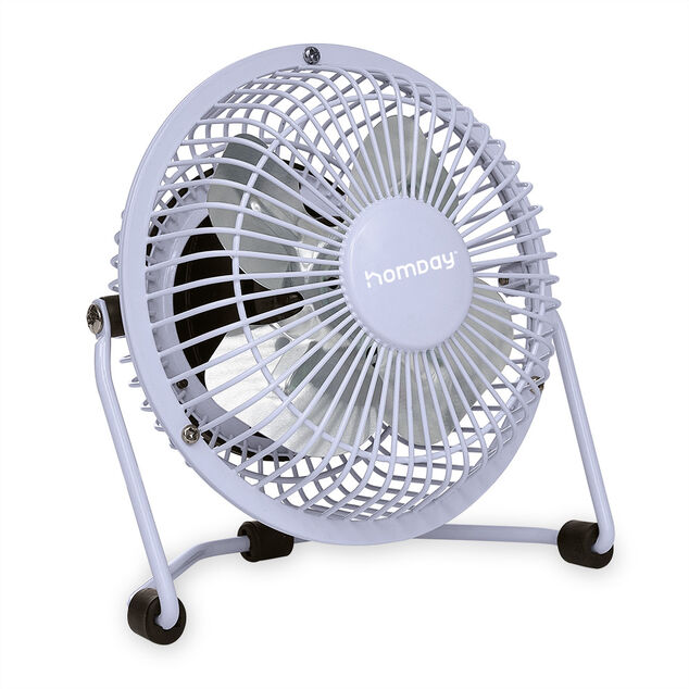 Ventilateur de bureau USB orientable &Oslash;14cm