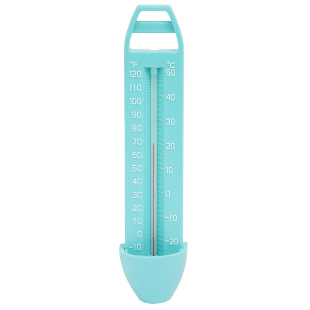 Thermom&egrave;tre piscine bleu H16,5cm