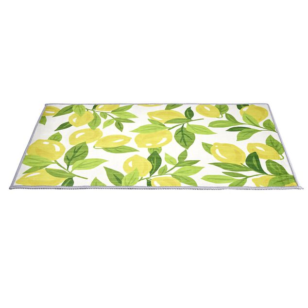 Tapis en velours motif végétal 50x80cm (2 modèles)