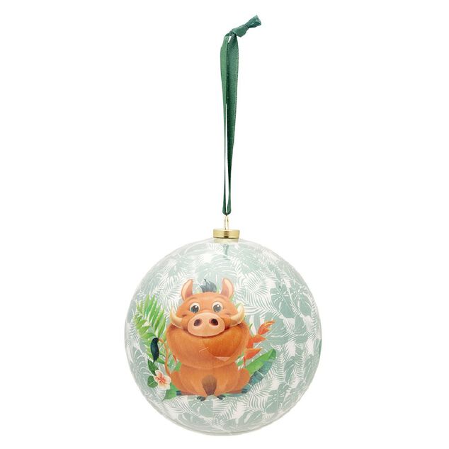 Boule de No&euml;l en verre Disney Le Roi Lion &Oslash;9,5cm (3 mod&egrave;les)