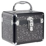 Vanity cosmétique à paillettes