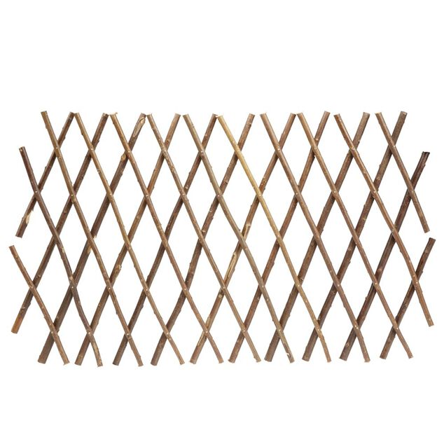 Bordure de jardin osier marron fonc&eacute;